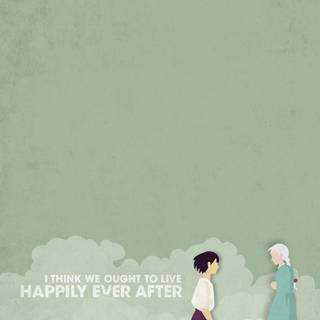 Howls Moving Castle iPhone wallpaper