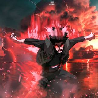 Might Guy iPhone wallpaper