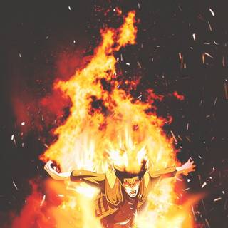 Might Guy iPhone wallpaper