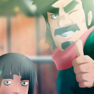 Might Guy iPhone wallpaper