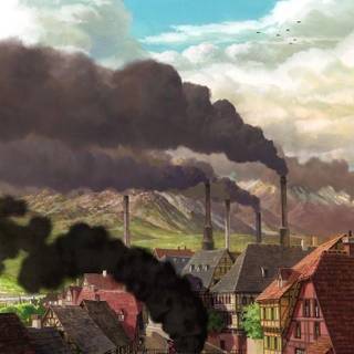 Howls Moving Castle iPhone wallpaper