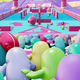 Fall Guys iPhone wallpaper