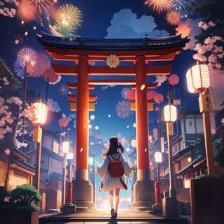 Japan anime phone wallpaper