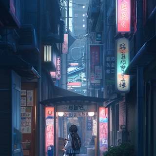 Japan anime phone wallpaper