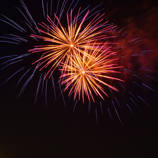 Fireworks iPhone wallpaper