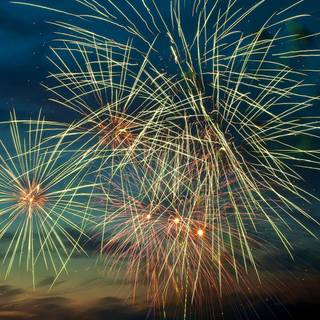 Fireworks iPhone wallpaper