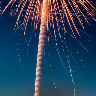Fireworks iPhone wallpaper