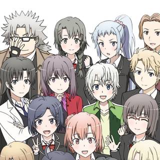 Oregairu phone wallpaper