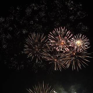 Fireworks iPhone wallpaper