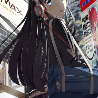 Oregairu phone wallpaper