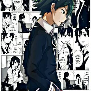 Oregairu phone wallpaper