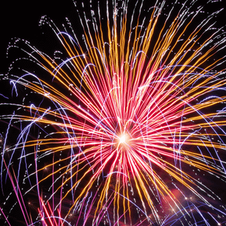 Fireworks iPhone wallpaper
