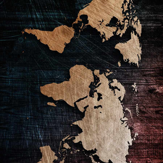World map phone wallpaper