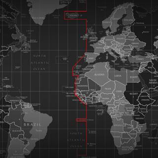 World map phone wallpaper