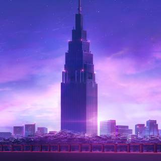 Skyscraper iPhone wallpaper