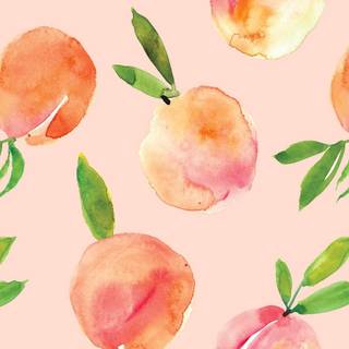 Peach iPhone wallpaper