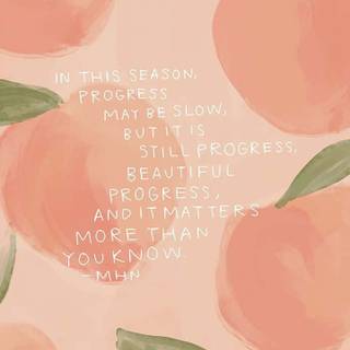 Peach iPhone wallpaper