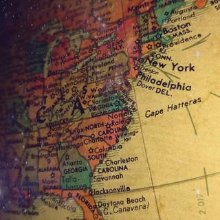 World map phone wallpaper