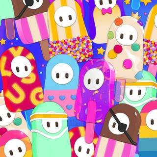 Fall Guys iPhone wallpaper