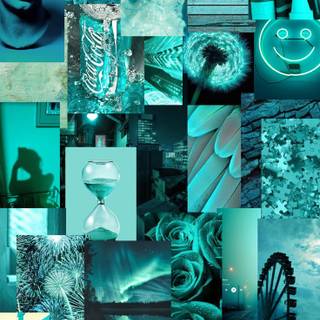 Teal iPhone wallpaper