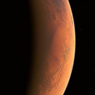 iPhone half moon wallpaper