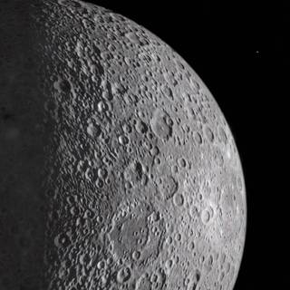 iPhone half moon wallpaper