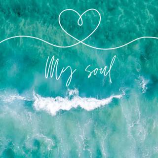 Teal iPhone wallpaper