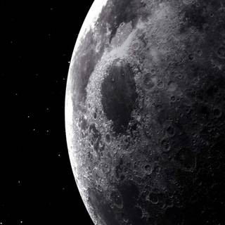 iPhone half moon wallpaper