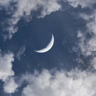 iPhone half moon wallpaper