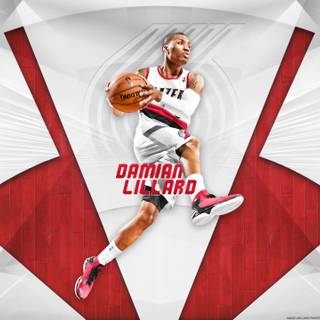 Damian Lillard 4k wallpaper