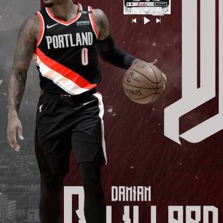 Damian Lillard iPhone wallpaper