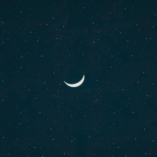 iPhone half moon wallpaper