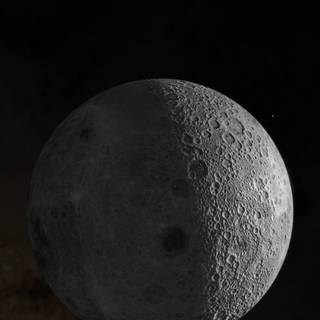 The moon iPhone wallpaper