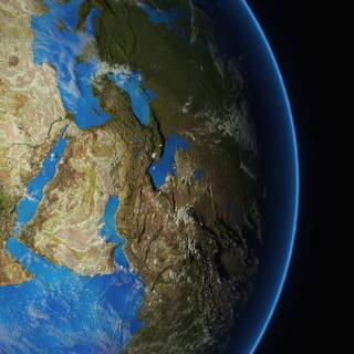 World map phone wallpaper