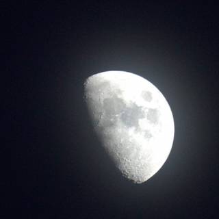 iPhone half moon wallpaper