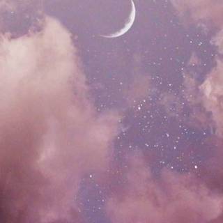 iPhone half moon wallpaper