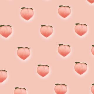 Peach iPhone wallpaper