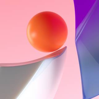 Peach iPhone wallpaper