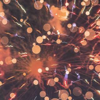 Fireworks iPhone wallpaper