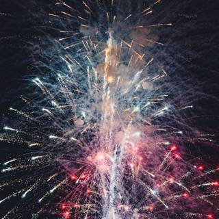 Fireworks iPhone wallpaper