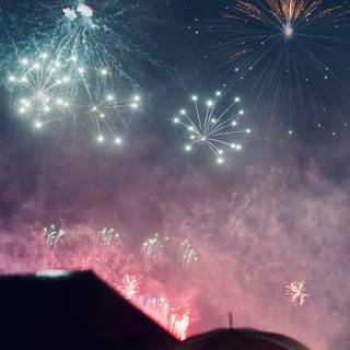 Fireworks iPhone wallpaper