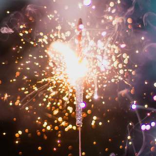 Fireworks iPhone wallpaper