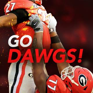 Georgia Bulldogs iPhone wallpaper