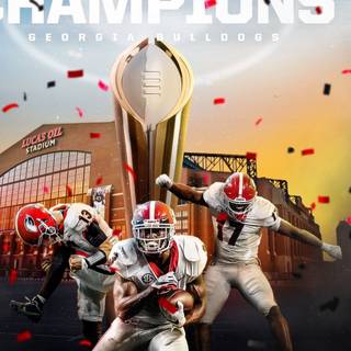 Georgia Bulldogs iPhone wallpaper