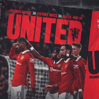 Manchester United 2023/24 season wallpaper