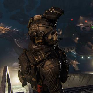 CoD MW3 Ghost wallpaper