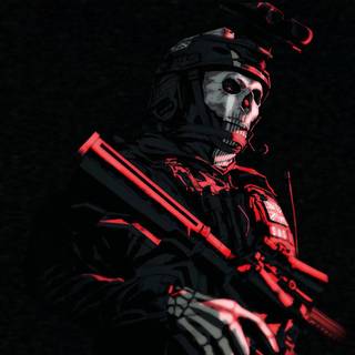 CoD MW3 Ghost wallpaper