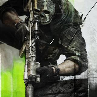 CoD MW3 Ghost wallpaper