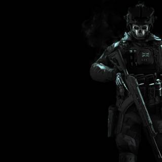 CoD MW3 Ghost wallpaper