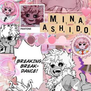 Anime Mina MHA wallpaper